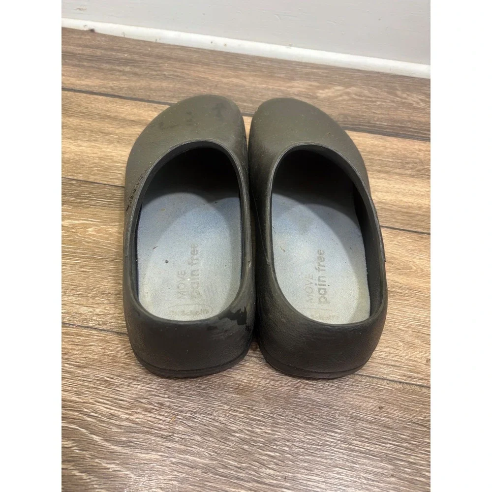 Birkenstock A630 Alpro Black Work Clogs Slip Resistant Professional Shoes Sz 41